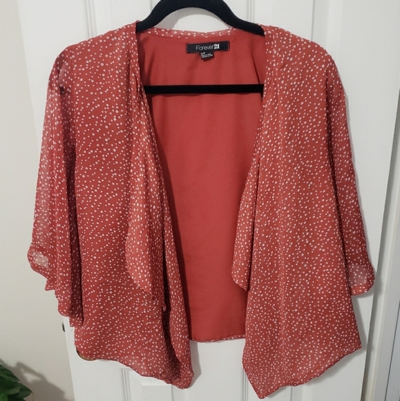 Forever 21 Open Blouse - Picture 2 of 4